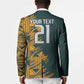 South Africa Rugby Custom Blazer Afro Springboks Mascot Sporty Version