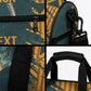 South Africa Rugby Custom Duffle Bag Afro Springboks Mascot Sporty Version