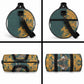 South Africa Rugby Custom Duffle Bag Afro Springboks Mascot Sporty Version