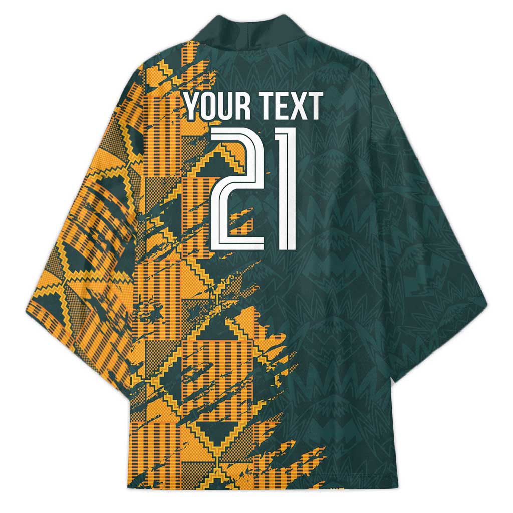 South Africa Rugby Custom Kimono Afro Springboks Mascot Sporty Version