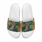 South Africa Rugby Custom Slide Sandals Afro Springboks Mascot Sporty Version