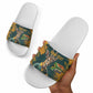 South Africa Rugby Custom Slide Sandals Afro Springboks Mascot Sporty Version