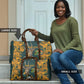 South Africa Rugby Custom Travel Bag Afro Springboks Mascot Sporty Version
