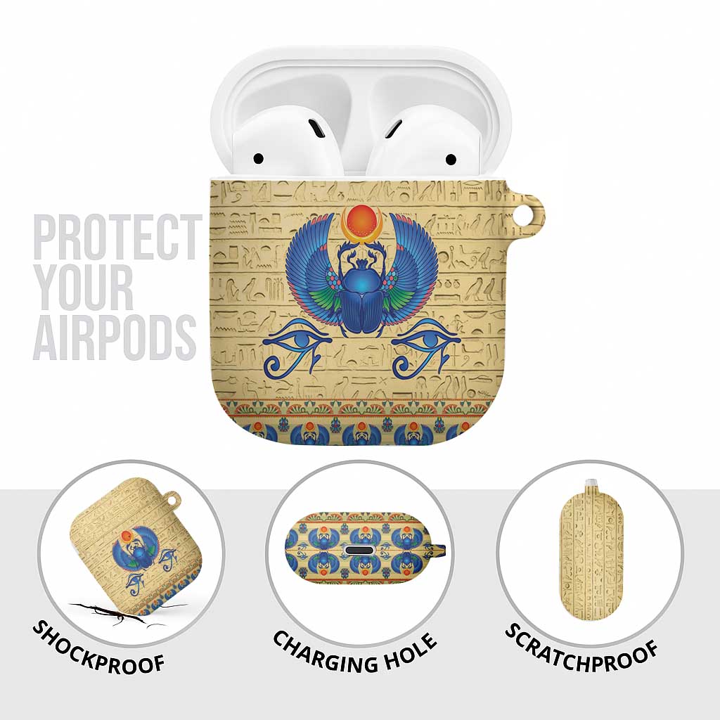 Ancient Egypt Scarab Beetle AirPods Case