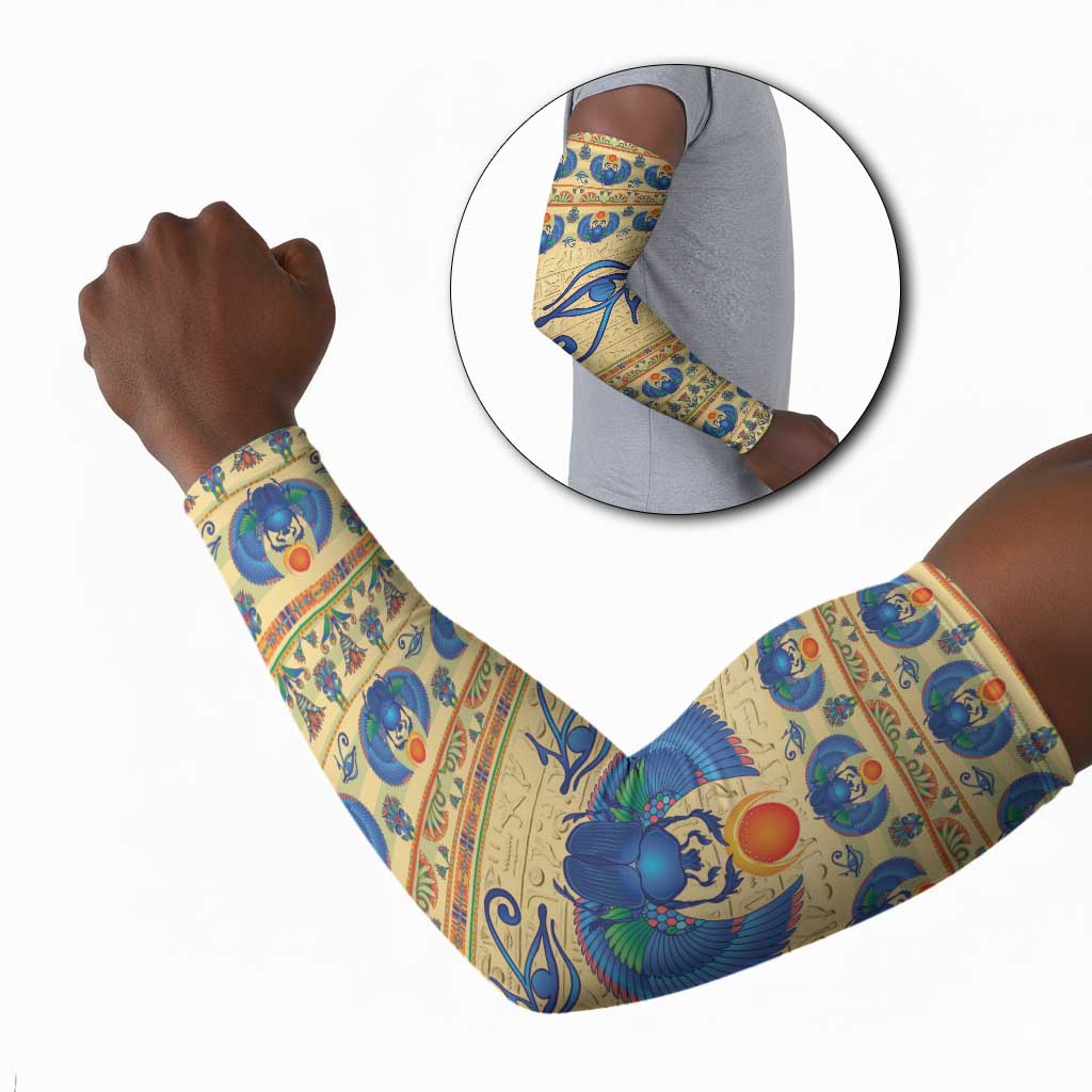 Ancient Egypt Scarab Beetle Arm Sleeves