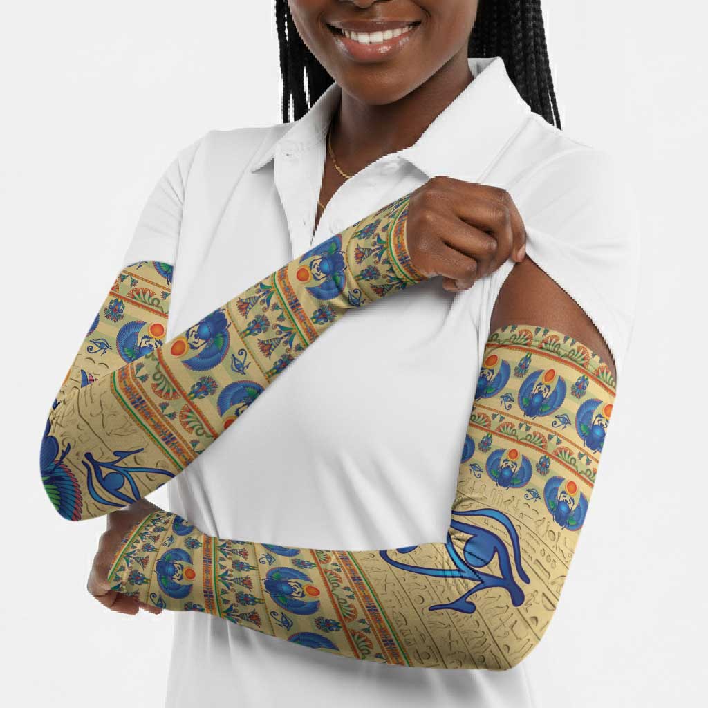 Ancient Egypt Scarab Beetle Arm Sleeves