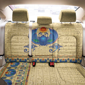 Ancient Egypt Scarab Beetle Back Car Seat Cover