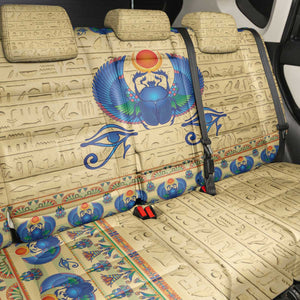 Ancient Egypt Scarab Beetle Back Car Seat Cover