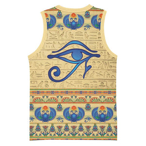 Ancient Egypt Scarab Beetle Basketball Jersey LT9