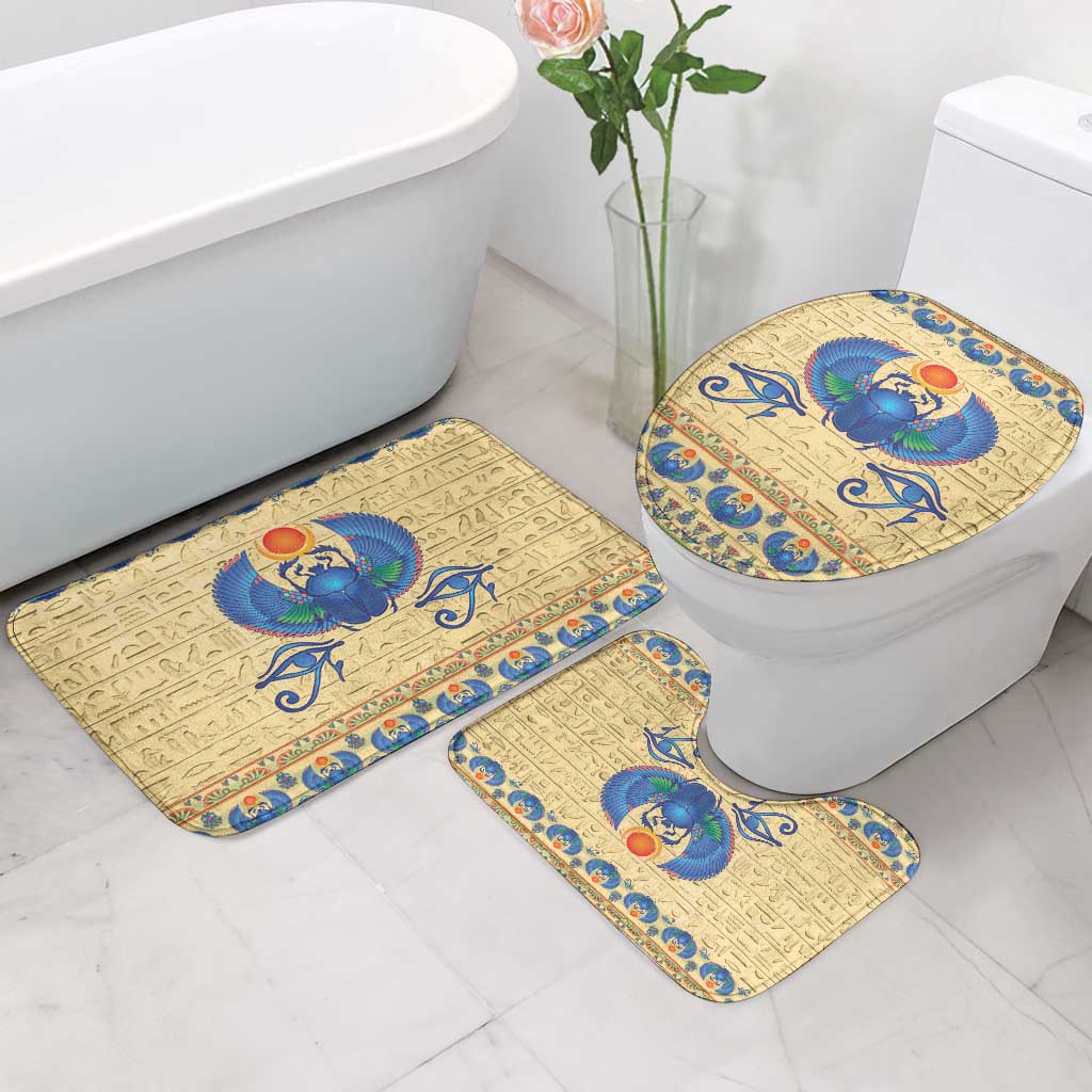 Ancient Egypt Scarab Beetle Bathroom Set