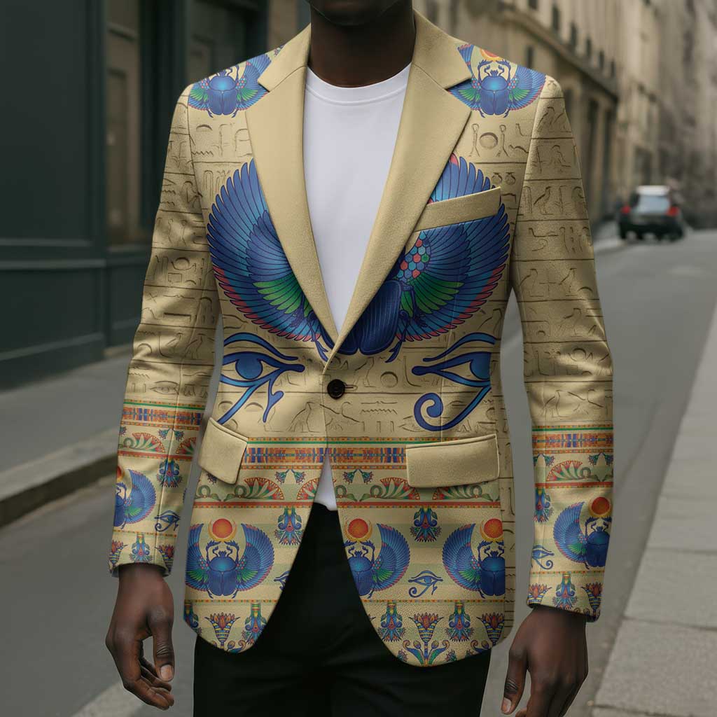 Ancient Egypt Scarab Beetle Blazer