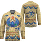 Ancient Egypt Scarab Beetle Hockey Jersey