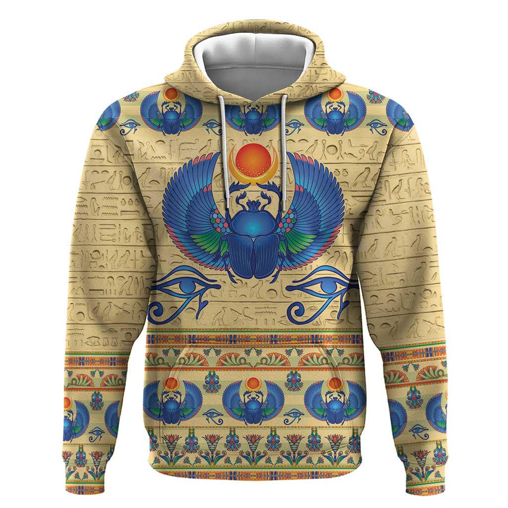 Ancient Egypt Scarab Beetle Hoodie