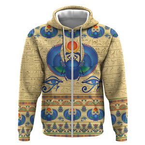 Ancient Egypt Scarab Beetle Hoodie