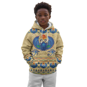 Ancient Egypt Scarab Beetle Kid Hoodie