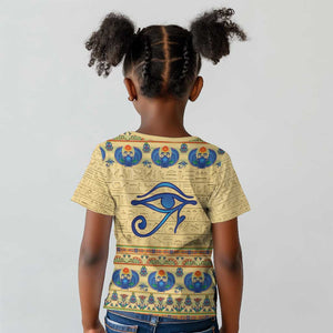 Ancient Egypt Scarab Beetle Kid T shirt