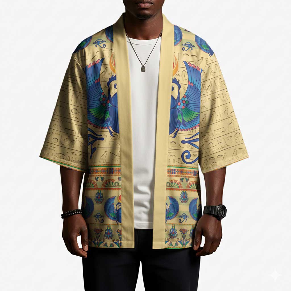 Ancient Egypt Scarab Beetle Kimono