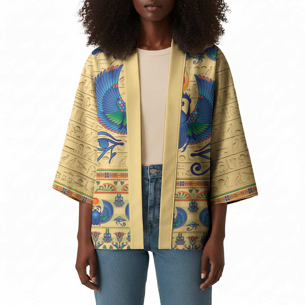 Ancient Egypt Scarab Beetle Kimono