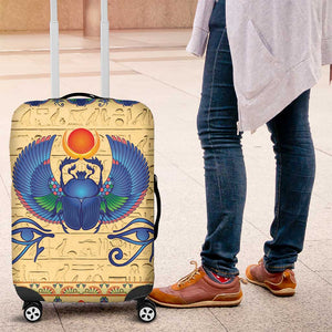 Ancient Egypt Scarab Beetle Luggage Cover