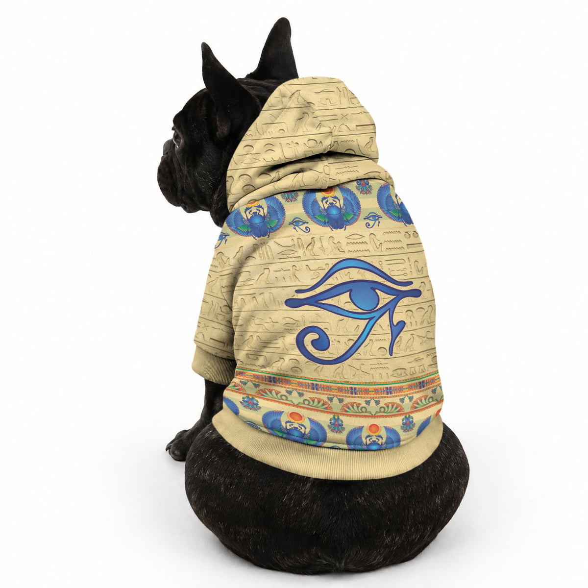 Ancient Egypt Scarab Beetle Pet Hoodie