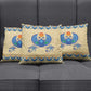 Ancient Egypt Scarab Beetle Pillow Cover
