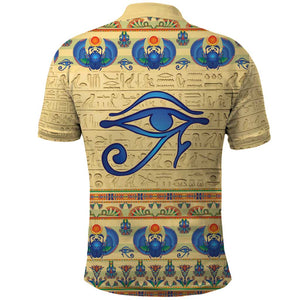 Ancient Egypt Scarab Beetle Polo Shirt