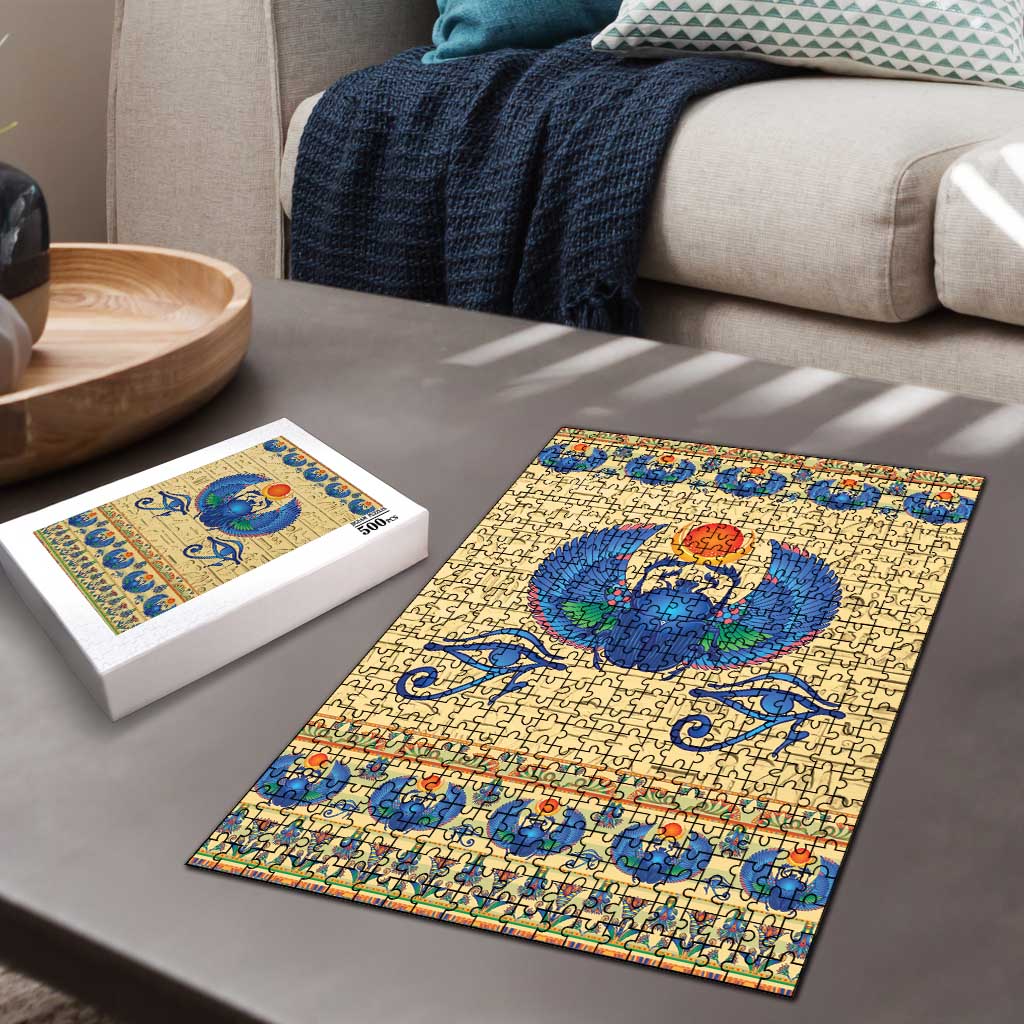 Ancient Egypt Scarab Beetle Puzzle