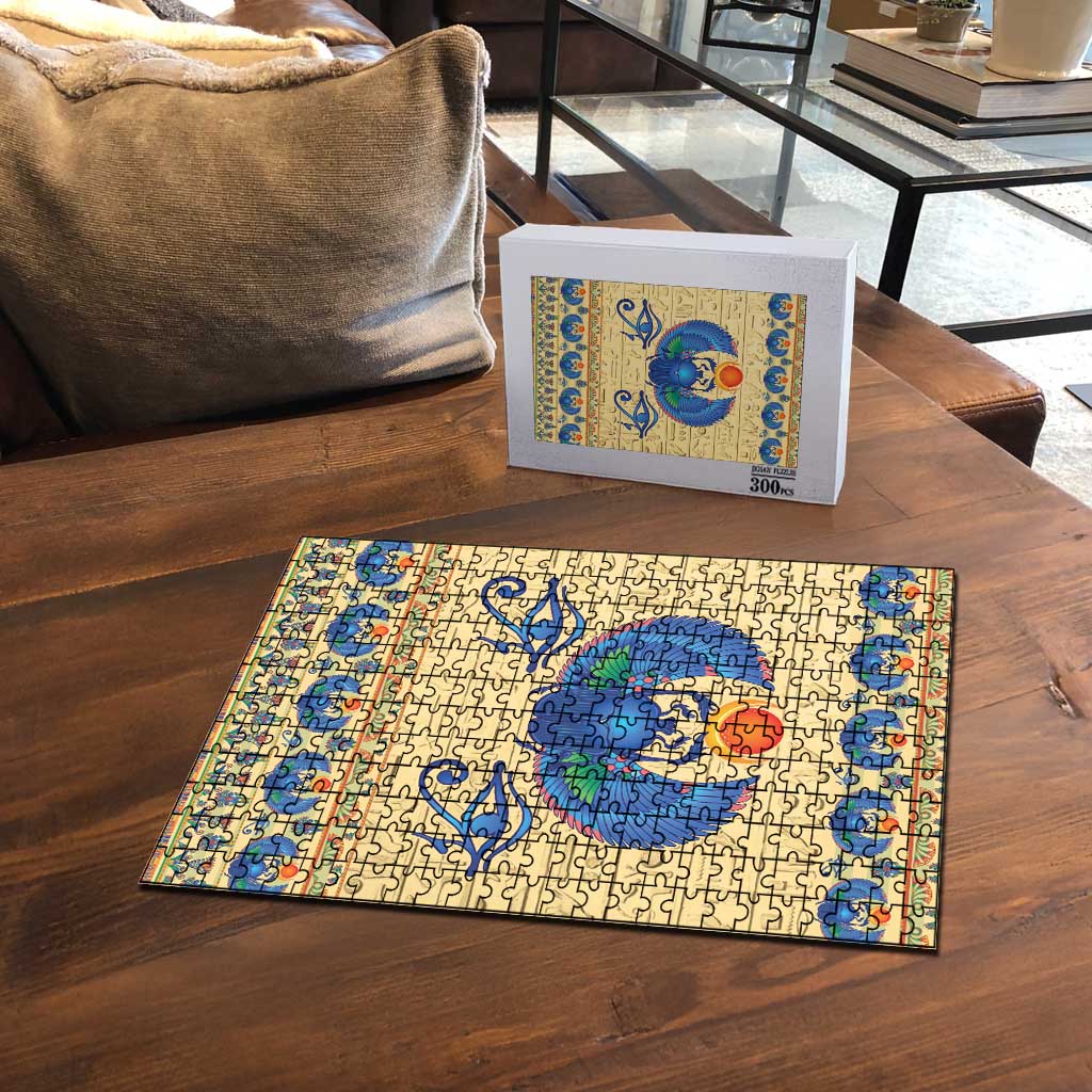 Ancient Egypt Scarab Beetle Puzzle
