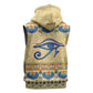Ancient Egypt Scarab Beetle Sleeveless Hoodie - African Pride