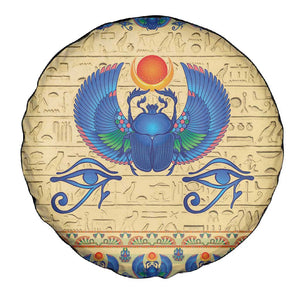 Ancient Egypt Scarab Beetle Spare Tire Cover