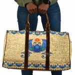 Ancient Egypt Scarab Beetle Travel Bag