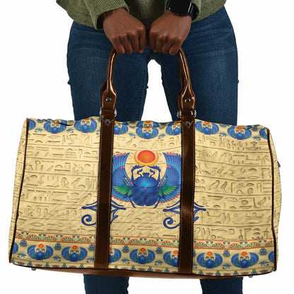 Ancient Egypt Scarab Beetle Travel Bag