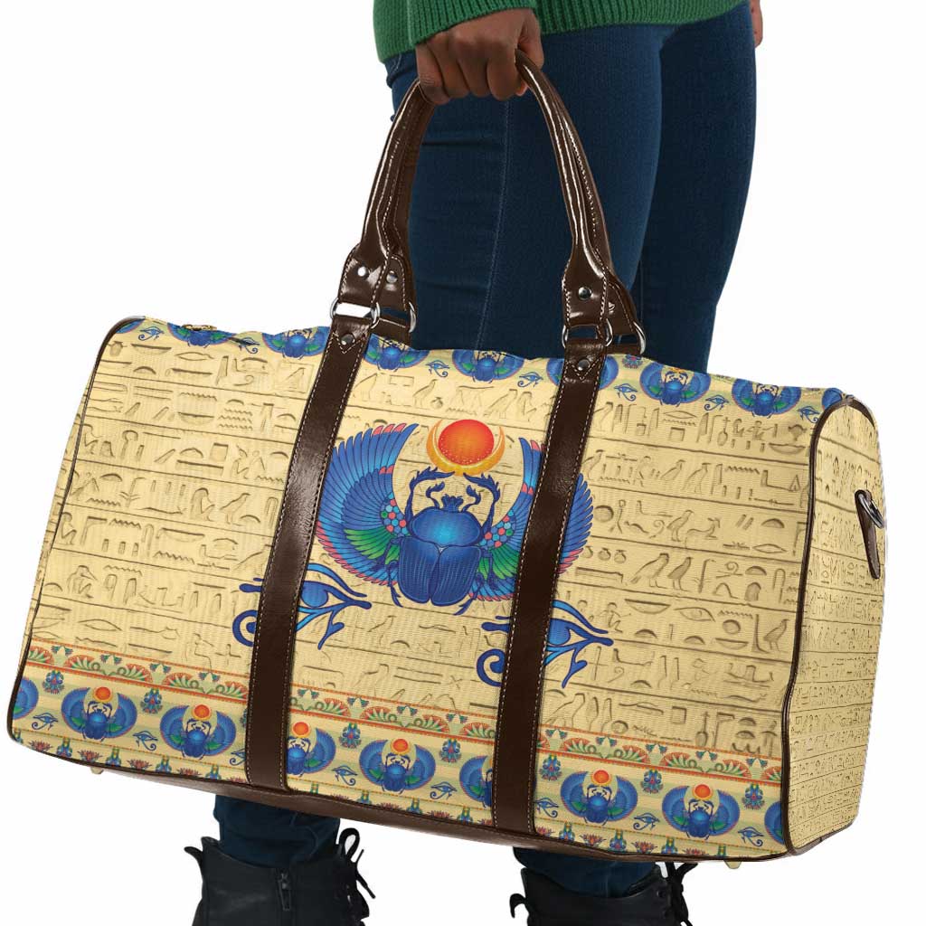 Ancient Egypt Scarab Beetle Travel Bag