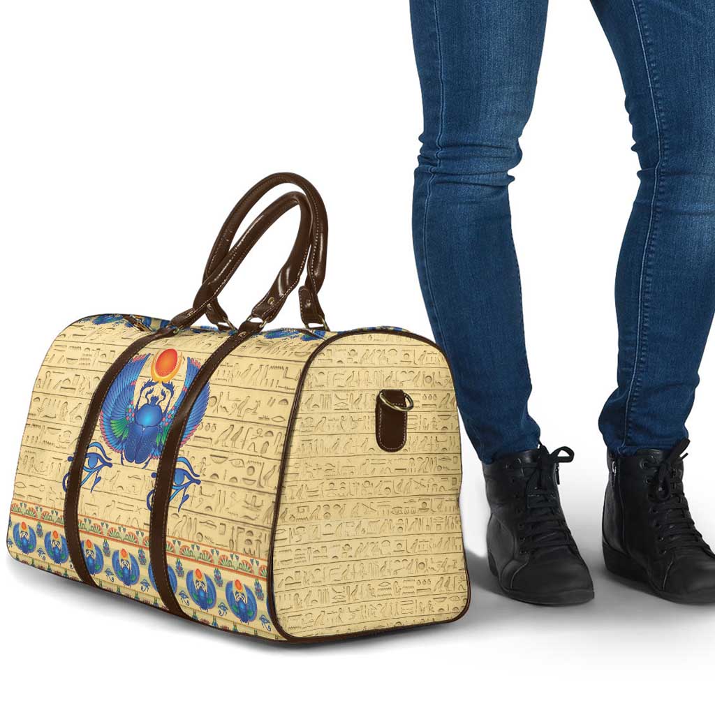 Ancient Egypt Scarab Beetle Travel Bag