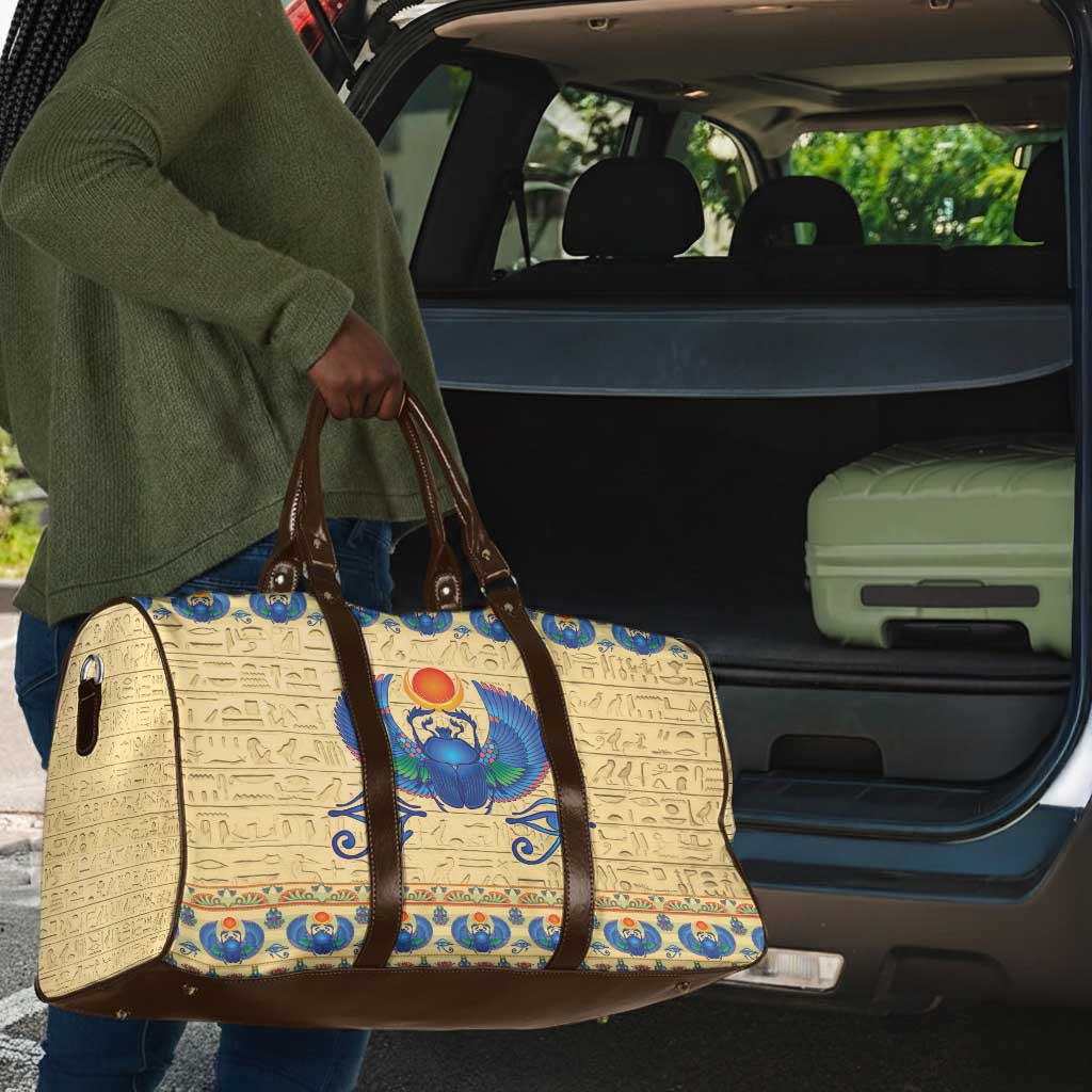 Ancient Egypt Scarab Beetle Travel Bag