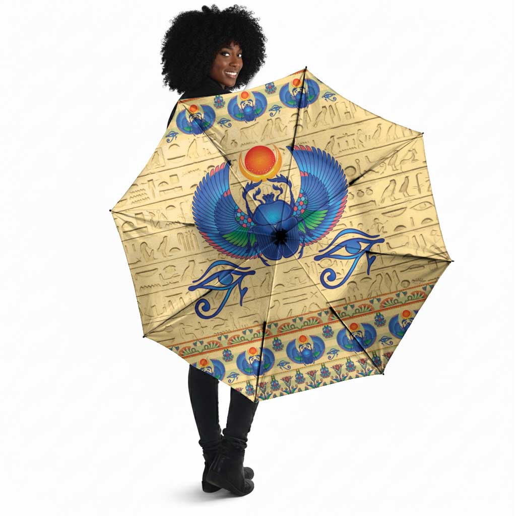 Ancient Egypt Scarab Beetle Umbrella