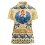 Ancient Egypt Scarab Beetle Women Polo Shirt