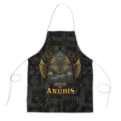 Anubis Egyptian God of Death Apron