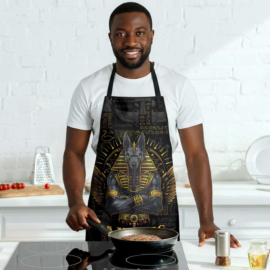 Anubis Egyptian God of Death Apron