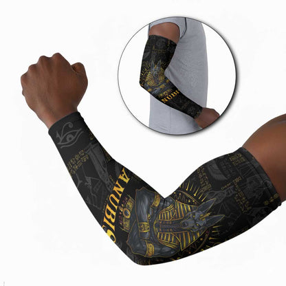 Anubis Egyptian God of Death Arm Sleeves