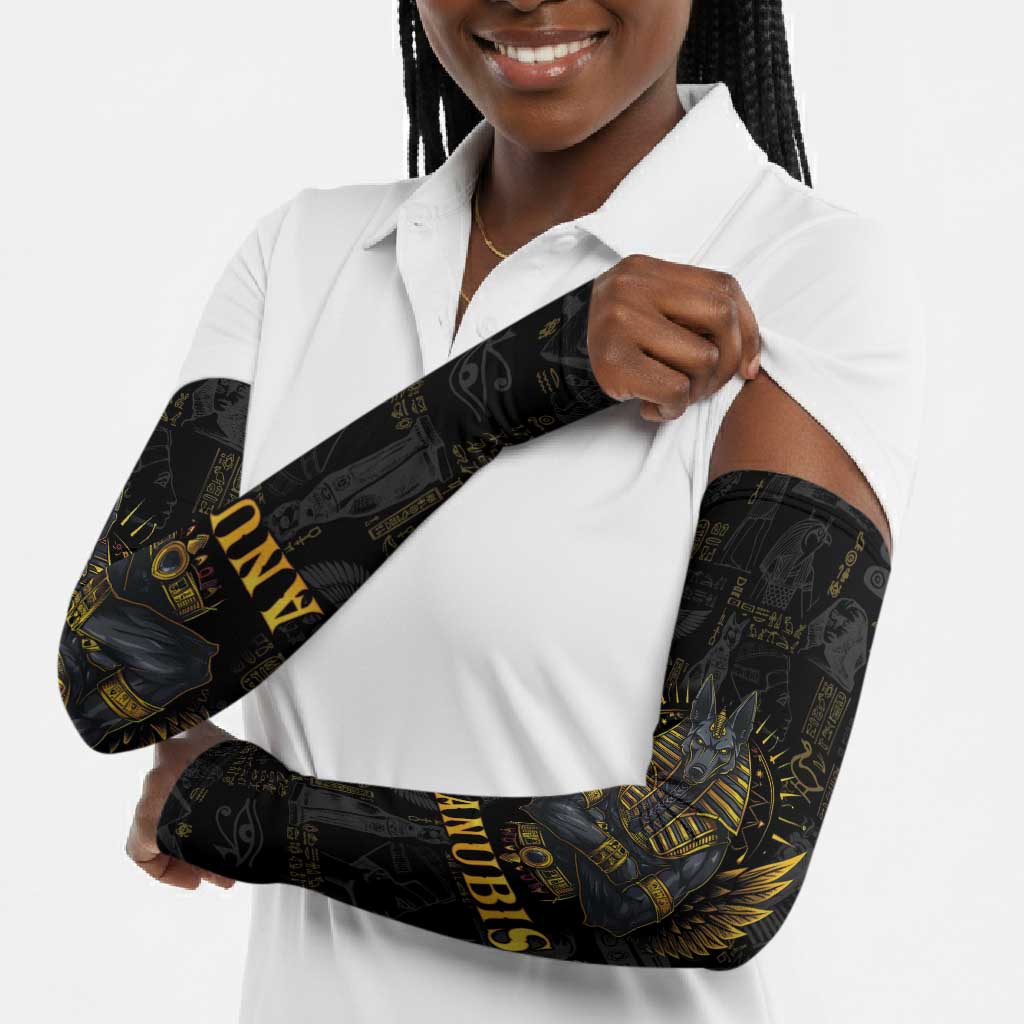Anubis Egyptian God of Death Arm Sleeves