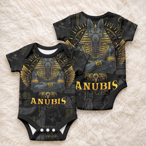Anubis Egyptian God of Death Baby Onesie