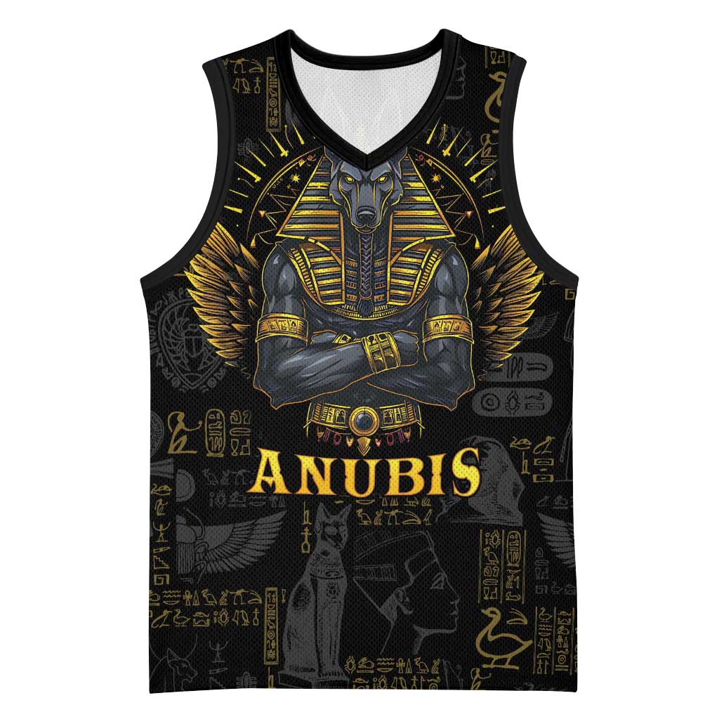 Anubis Egyptian God of Death Basketball Jersey LT9