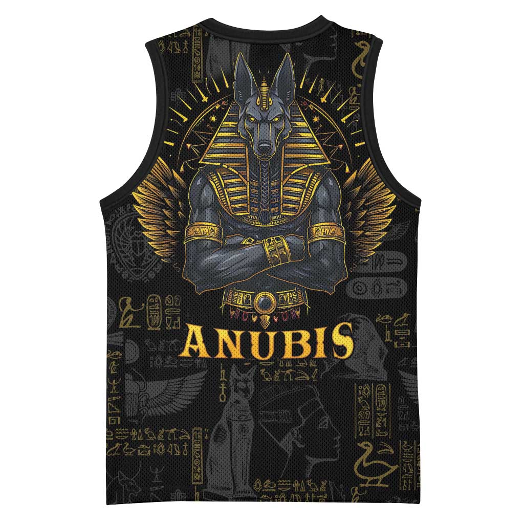 Anubis Egyptian God of Death Basketball Jersey LT9