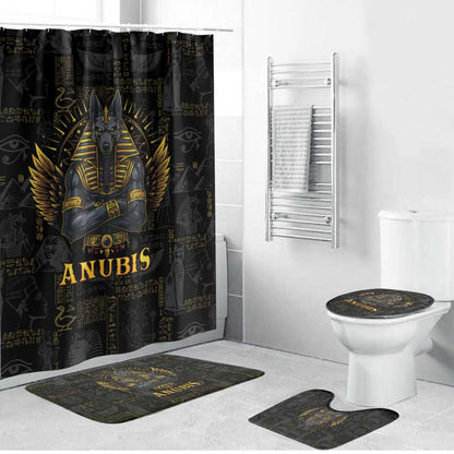 Anubis Egyptian God of Death Bathroom Set