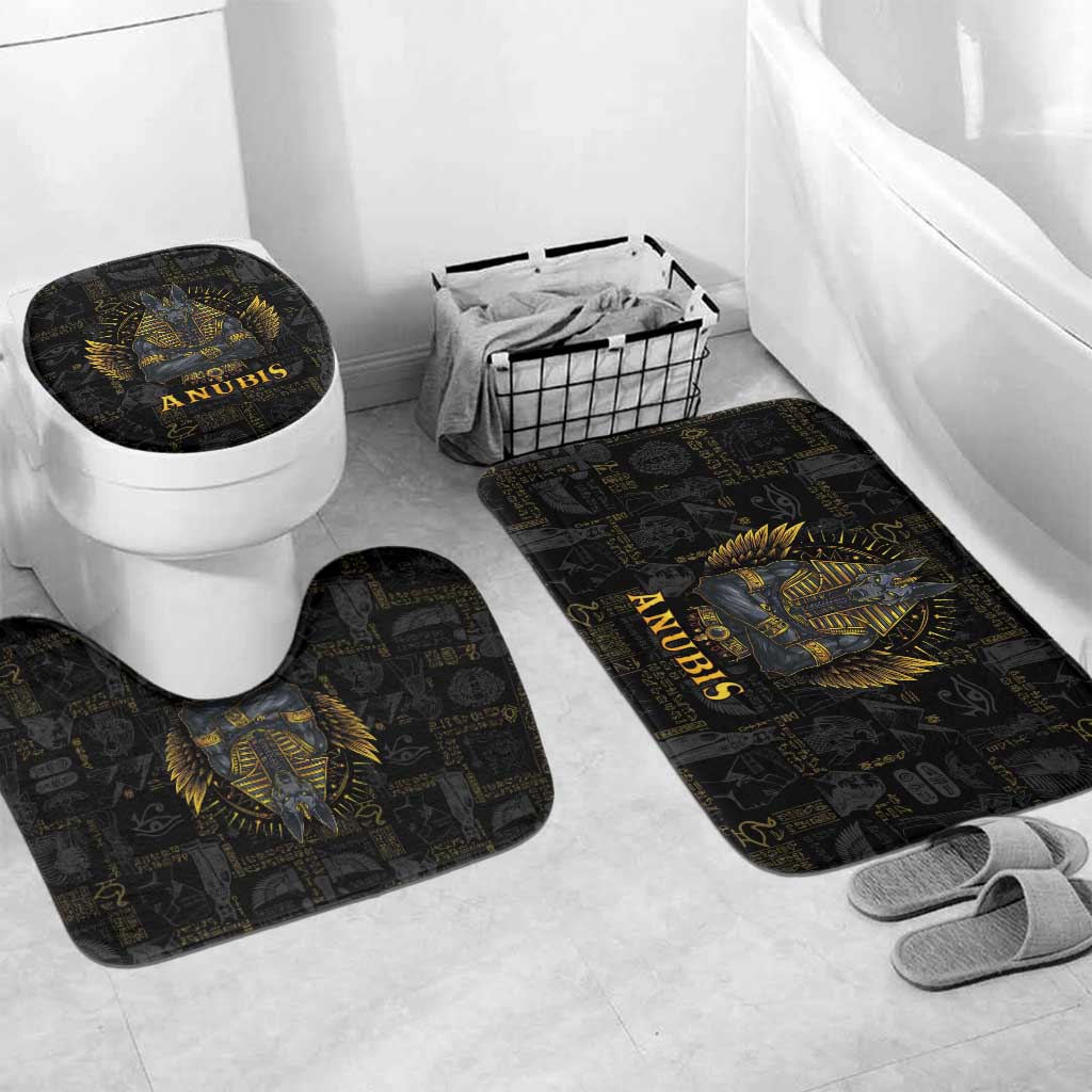 Anubis Egyptian God of Death Bathroom Set