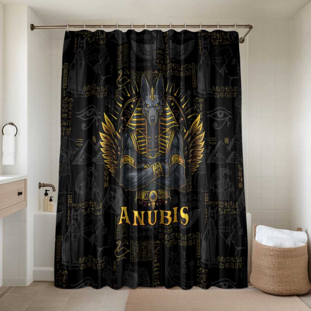 Anubis Egyptian God of Death Bathroom Set