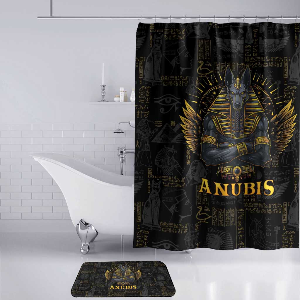 Anubis Egyptian God of Death Bathroom Set