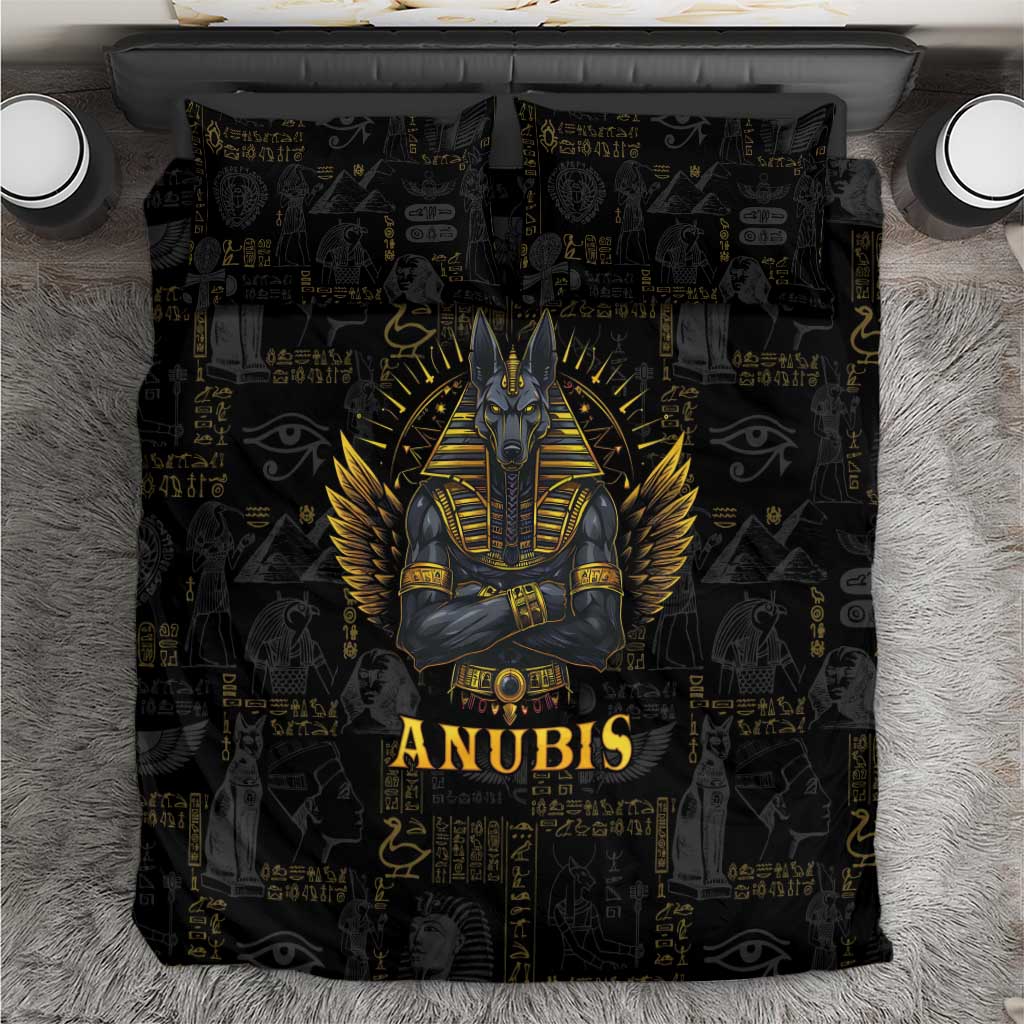 Anubis Egyptian God of Death Bedding Set