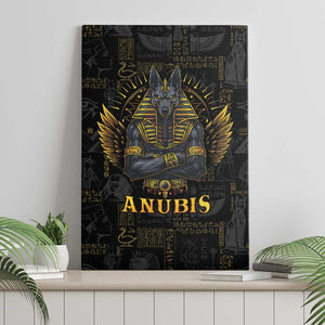 Anubis Egyptian God of Death Canvas Wall Art